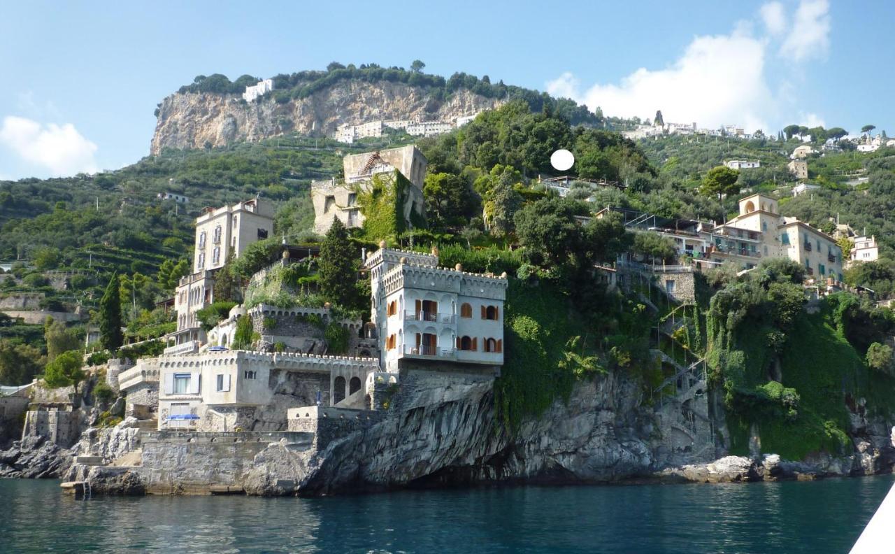 Villa Oliver - Breathtaking Small Pool 14 Sqm Hydromassage On The Rock - Amalfi Coast Exterior foto