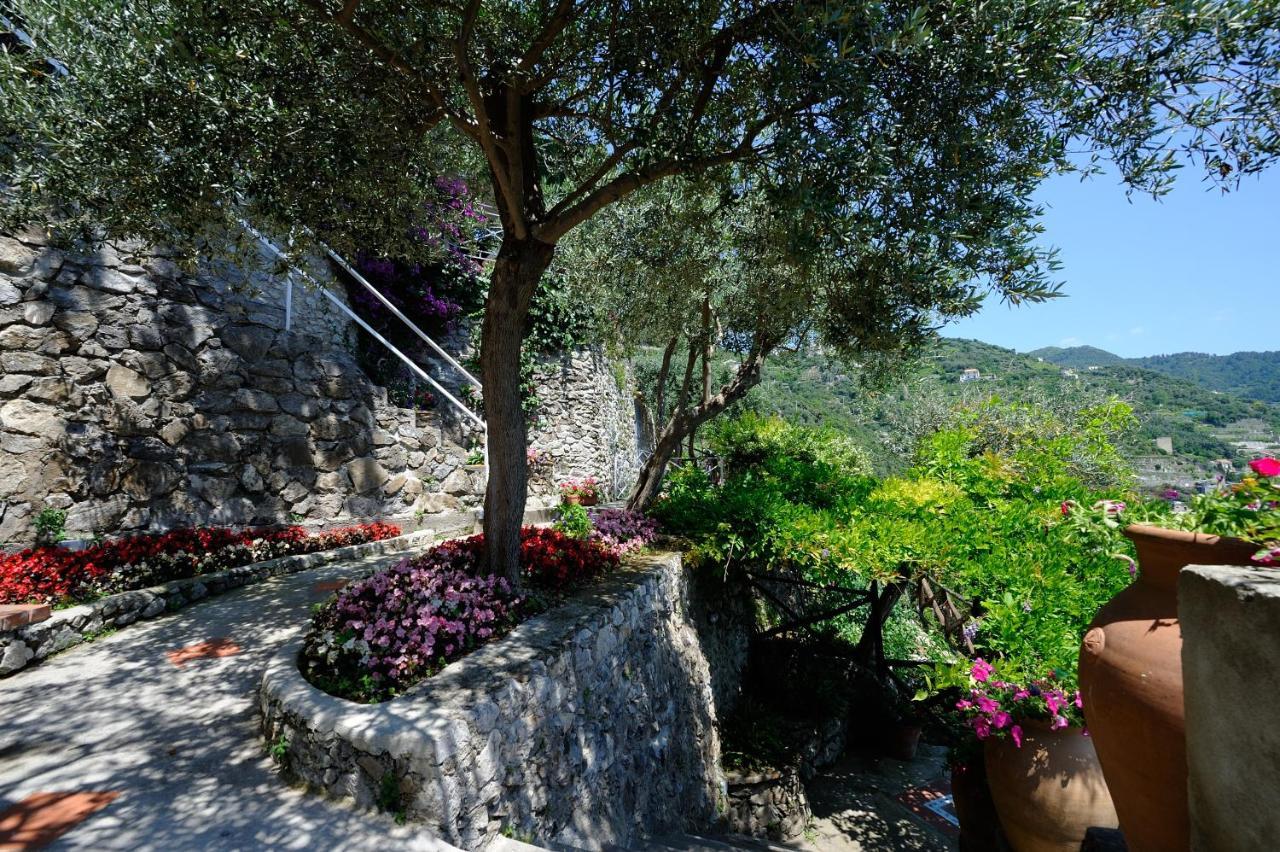 Villa Oliver - Breathtaking Small Pool 14 Sqm Hydromassage On The Rock - Amalfi Coast Exterior foto