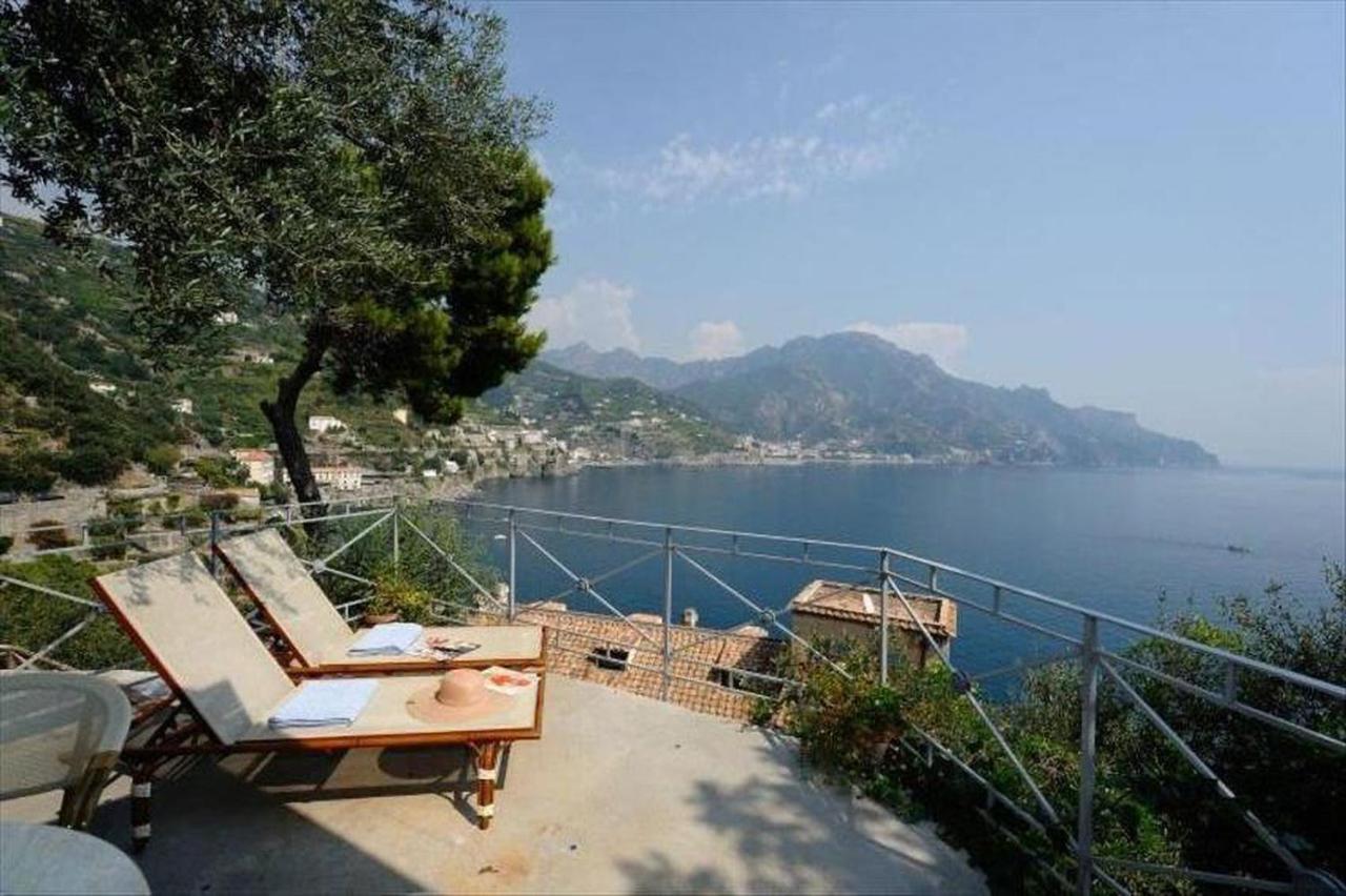 Villa Oliver - Breathtaking Small Pool 14 Sqm Hydromassage On The Rock - Amalfi Coast Exterior foto