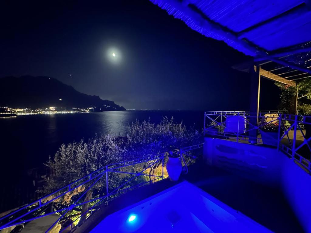 Villa Oliver - Breathtaking Small Pool 14 Sqm Hydromassage On The Rock - Amalfi Coast Exterior foto